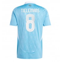 Camisa de time de futebol Bélgica Youri Tielemans #8 Replicas 2º Equipamento Europeu 2024 Manga Curta
